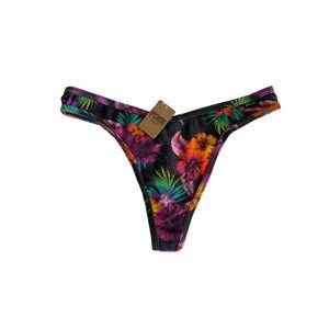NWT VS Medium PINK Hawaiian print Cotton Thong